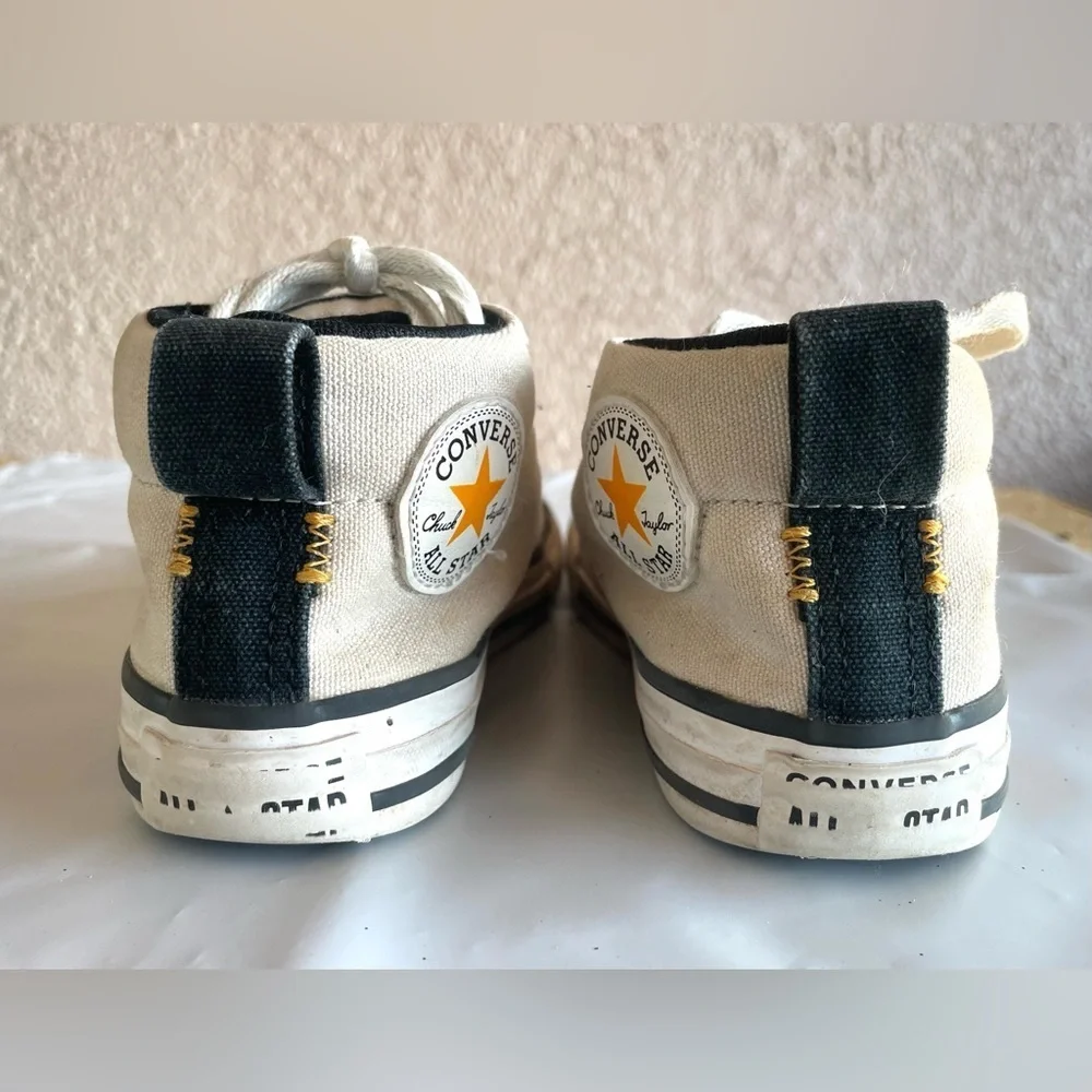 Converse Chuck Taylor All Star Natural Ivory Malden Street Shoes Youth‎ Size 12